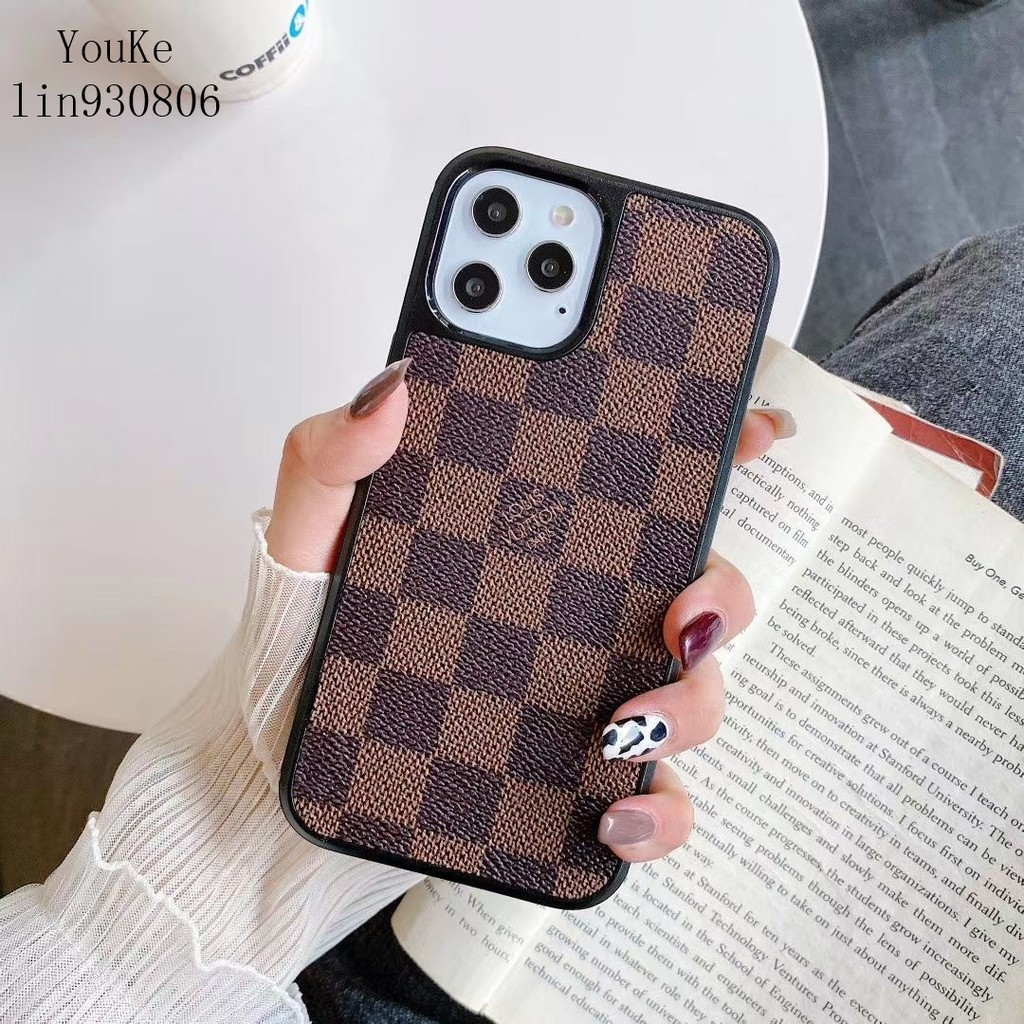 Lv Ốp Điện Thoại Họa Tiết Sọc Caro Cho Iphone 12 12 Mini X Xr Xs 11 12 Pro Max | BigBuy360 - bigbuy360.vn