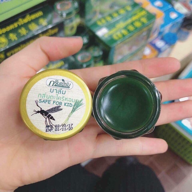 Dầu cù là trị muỗi đốt Green herb 20g