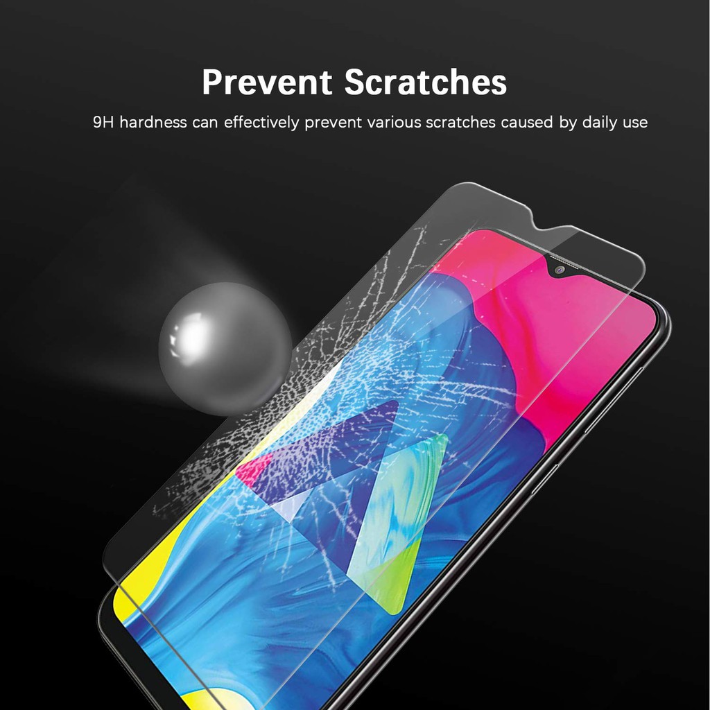 Miếng Dán Kính Cường Lực Cho Samsung Galaxy M30 (Trong Suốt)