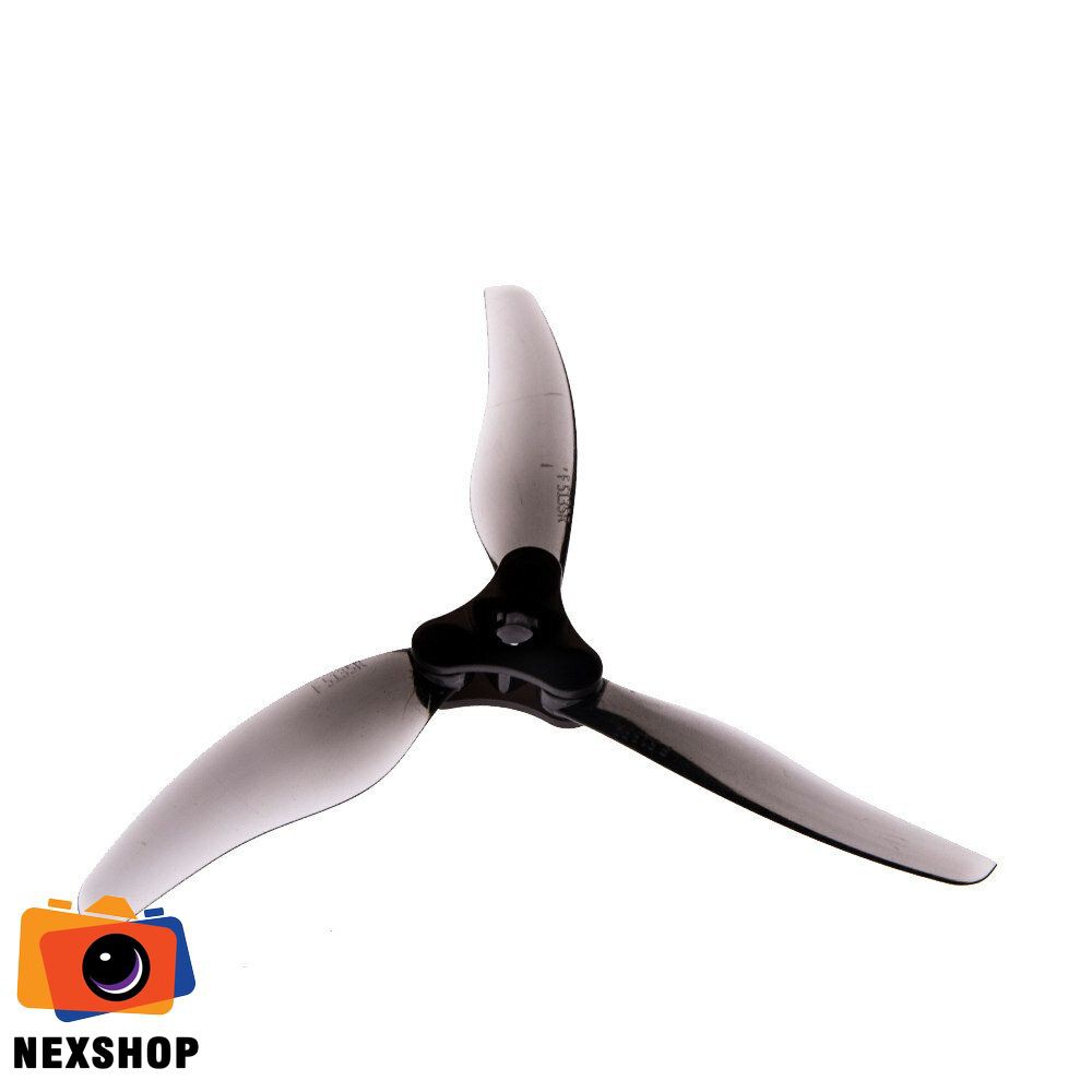 Cánh quạt động cơ GEMFAN Floppy Proppy 3 Blade | F5135-Clear Black