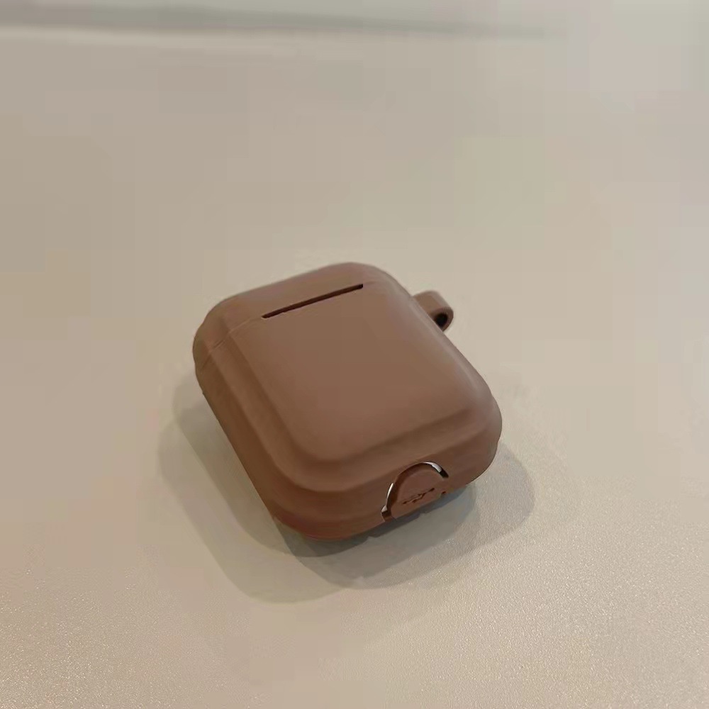 Vỏ Bảo Vệ Hộp Sạc Tai Nghe Airpods 1 2 pro Kết Nối Bluetooth Không Dây Bằng TPU Mềm Hình Ly Cà Phê