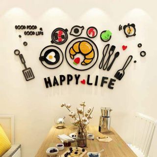 Tranh Mica 3D- Happy Life