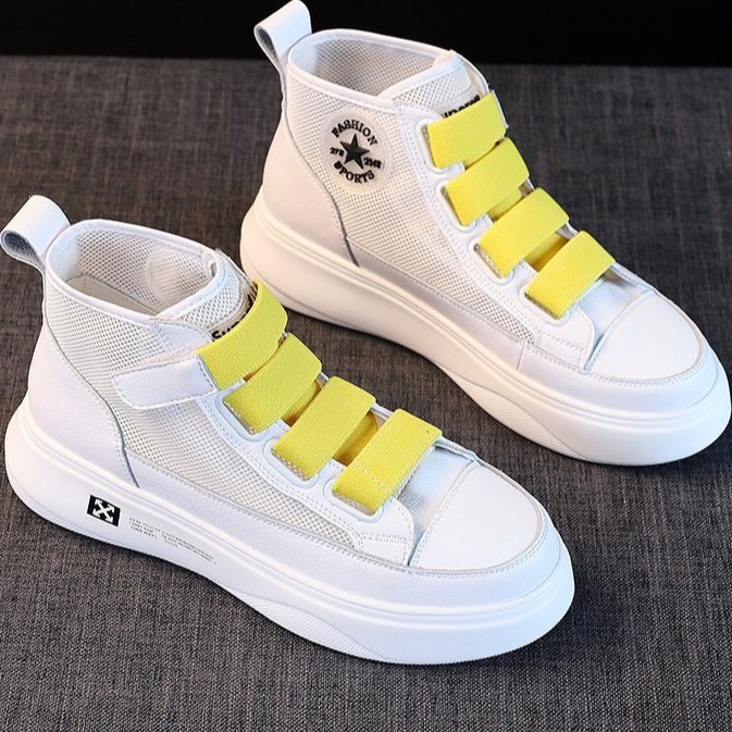 BOOTS Lưới Nữ SPORTS Đế Bắng Cổ Cao Siêu Cute, BN-188 | BigBuy360 - bigbuy360.vn