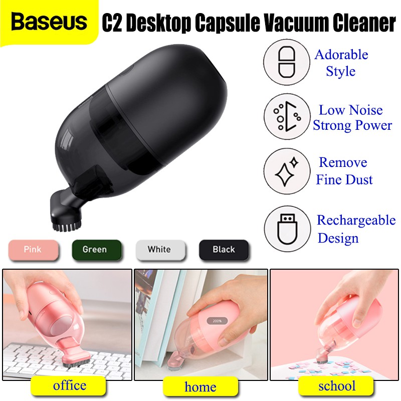 Máy hút bụi cầm tay mini Baseus Desktop Capsule Vacuum Cleaner / Capsule Vacuum Cleaner CRXCQC1-01 / CRXCQC2-01