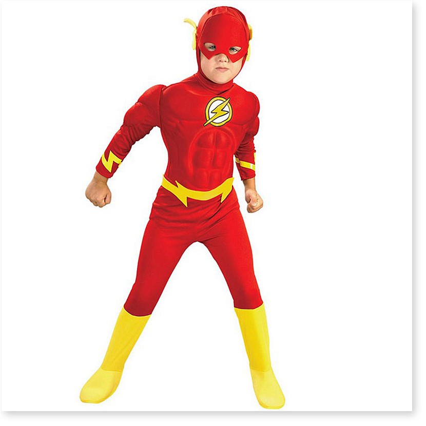 Trẻ em Flash cosplay trang phục Halloween Party anime anh hùng nhập vai quần áo xuyên biên giới bán chạy