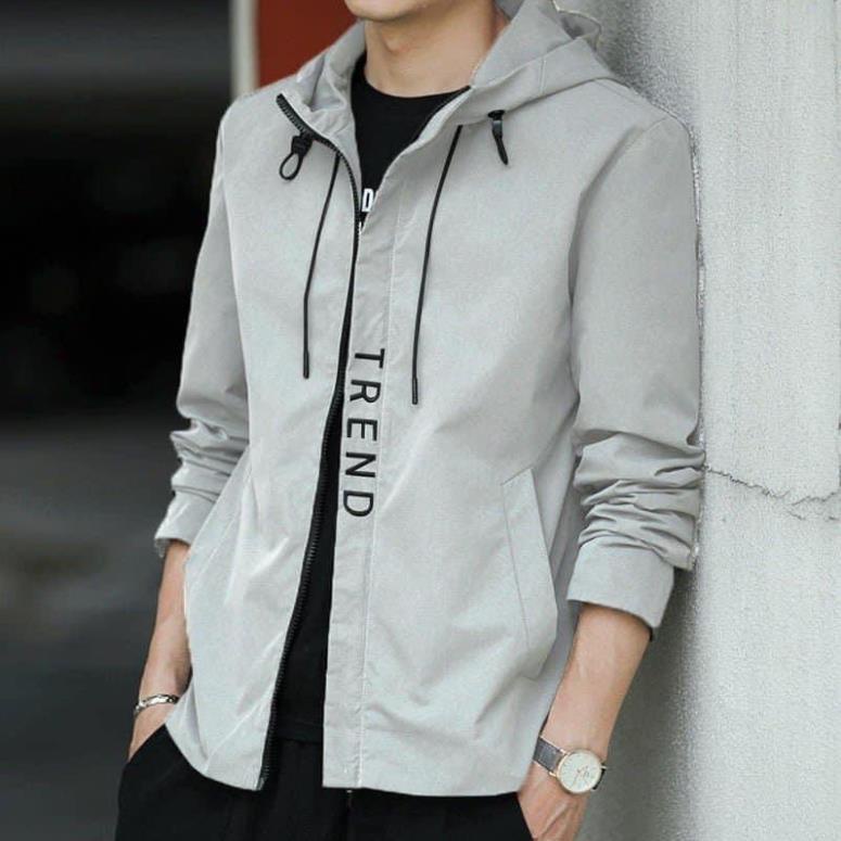 ÁO KHOÁC DÙ NAM CHẤT LIỆU DÙ 2 LỚP PHONG CÁCH THỜI THƯỢNG MTH MS ĐEN TR, TREND N TMSHOP68AK