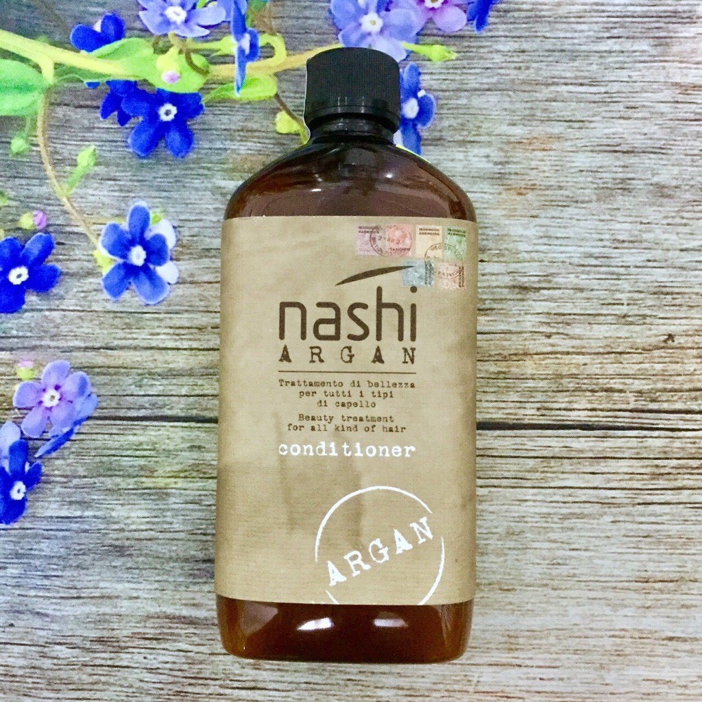 DẦU GỘI NASHI ARGAN CHIẾT XUẤT TỪ TINH DẦU ARGAN PHỤC HỒI TÓC YẾU TÓC HƯ TỔN ÉP NHUỘM LẤY LẠI ĐỘ ĐÀN HỒI BÓNG MƯỢT