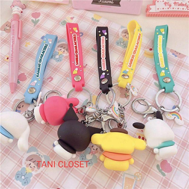 Móc khoá Hoạt Hình Sanrio Characters Cute Lạc Lối