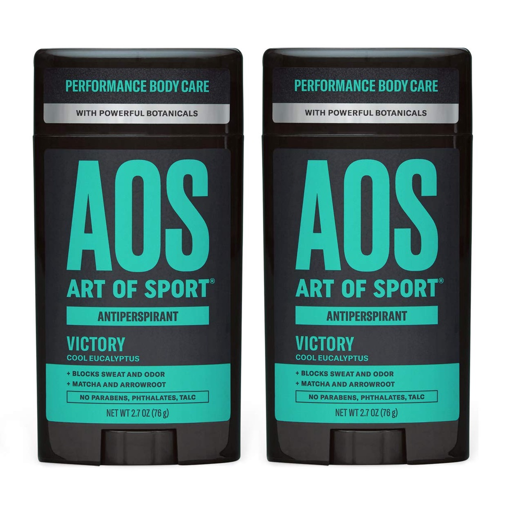 [Chính Hãng] Lăn Khử Mùi Art Of Sport AOS Victory Cool Eucalyptus Antiperspirant 76Gr (Sáp Trắng)