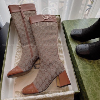 Boot đùi gucci phối da hà hồ