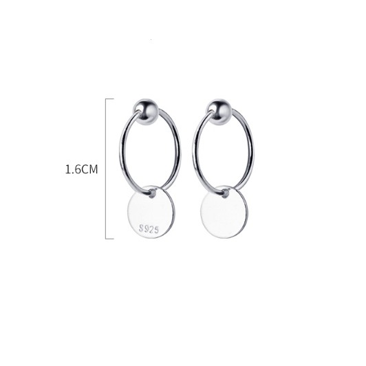 Bông bạc Tiệm bạc 21 Centimeters Simple Tag