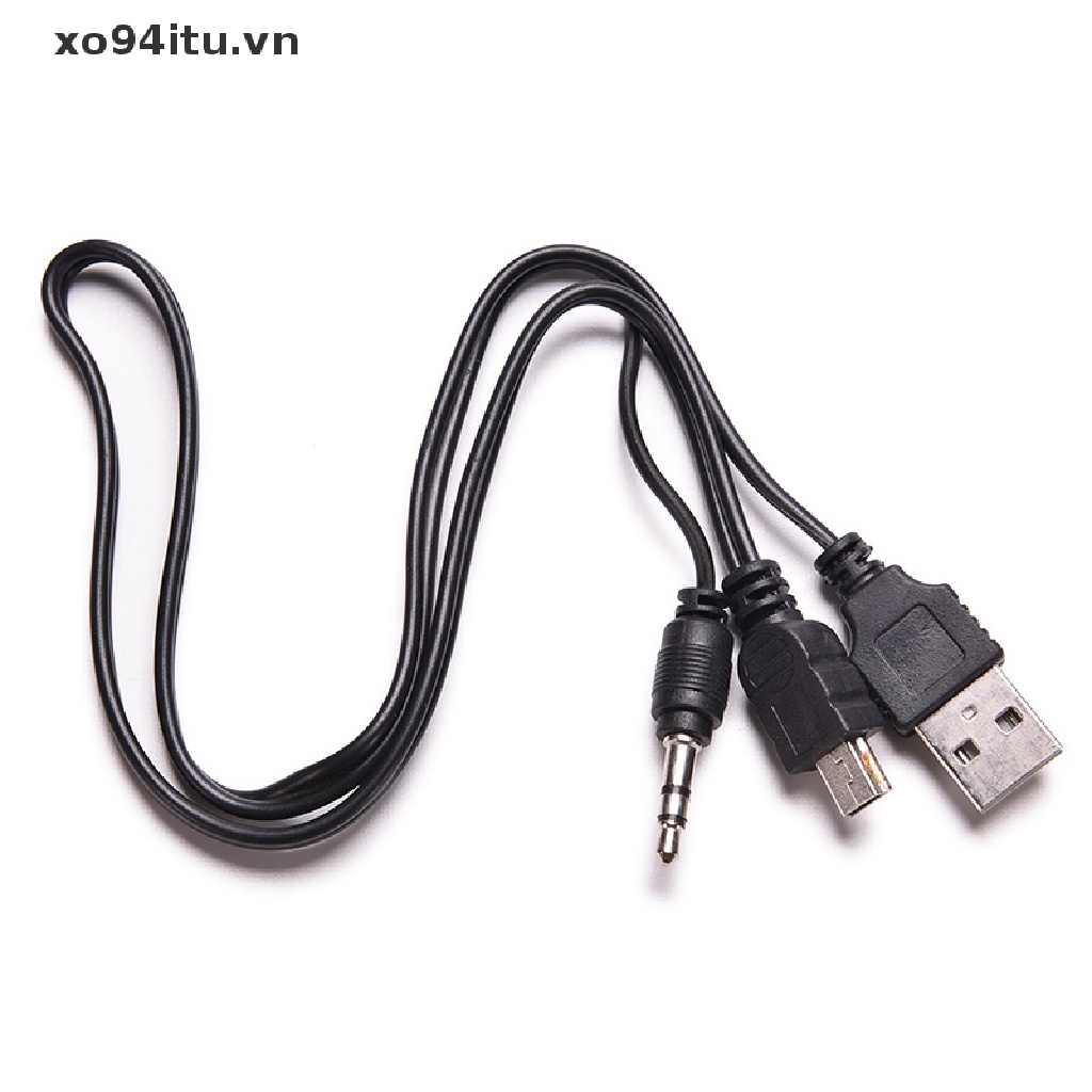Dây Cáp Âm Thanh Chuẩn USB 3.5mm Cho Loa Mp3 / 4