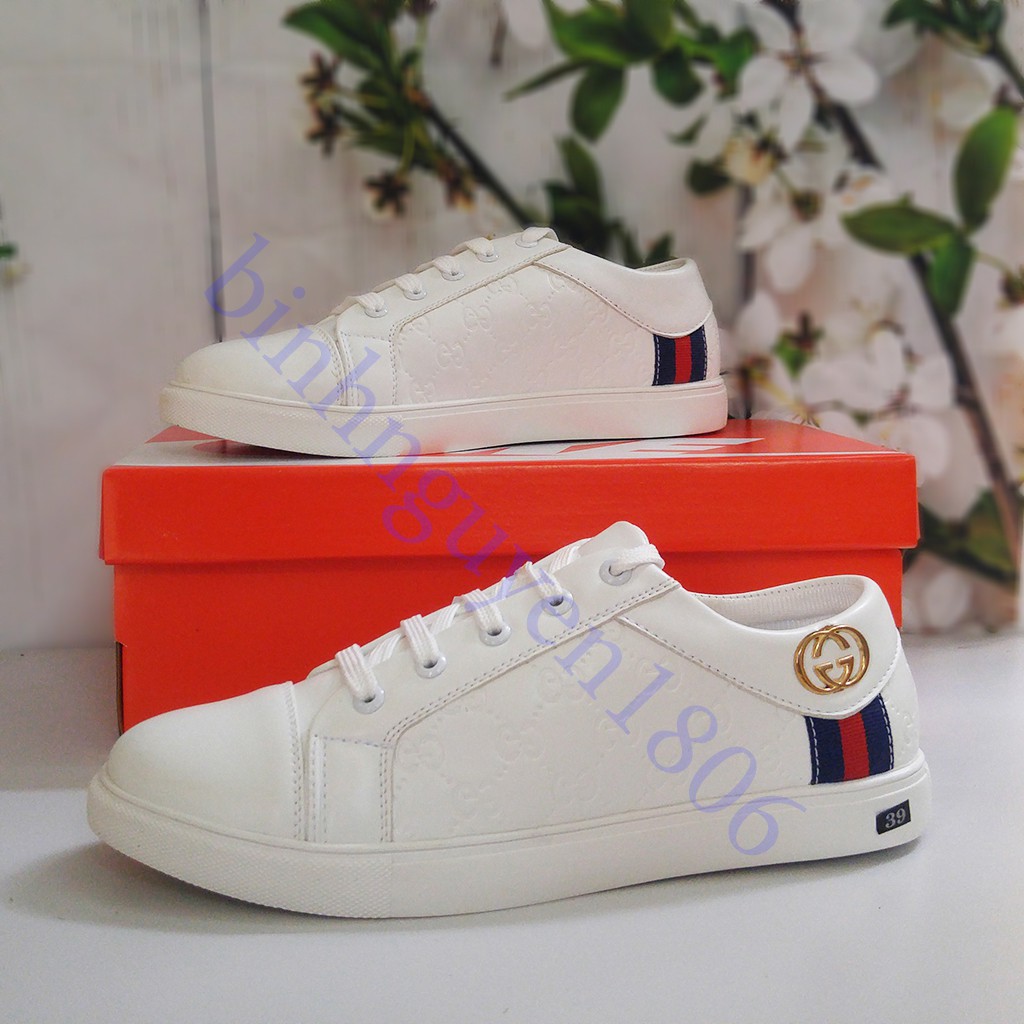 (Giàynam - đẹp) Giày nam trắng thể thao, giày thể thao nam phong cách | BigBuy360 - bigbuy360.vn