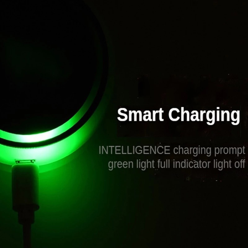 Đế Lót Ly Phát Sáng Nhiều Màu Gradient 3 Chế Độ Có Thể Sạc Lại Với Cổng USB Chống Trượt Cho Xe Hơi