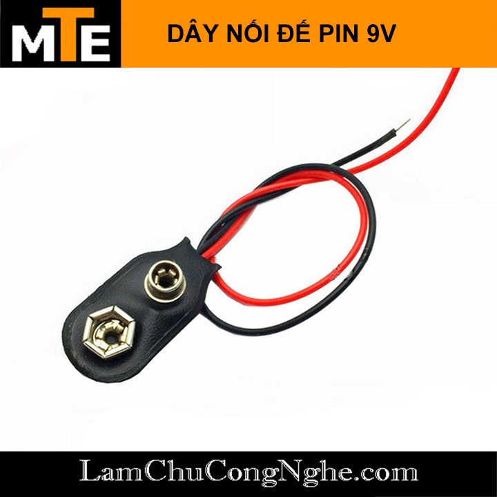 Dây nối đế pin 9V