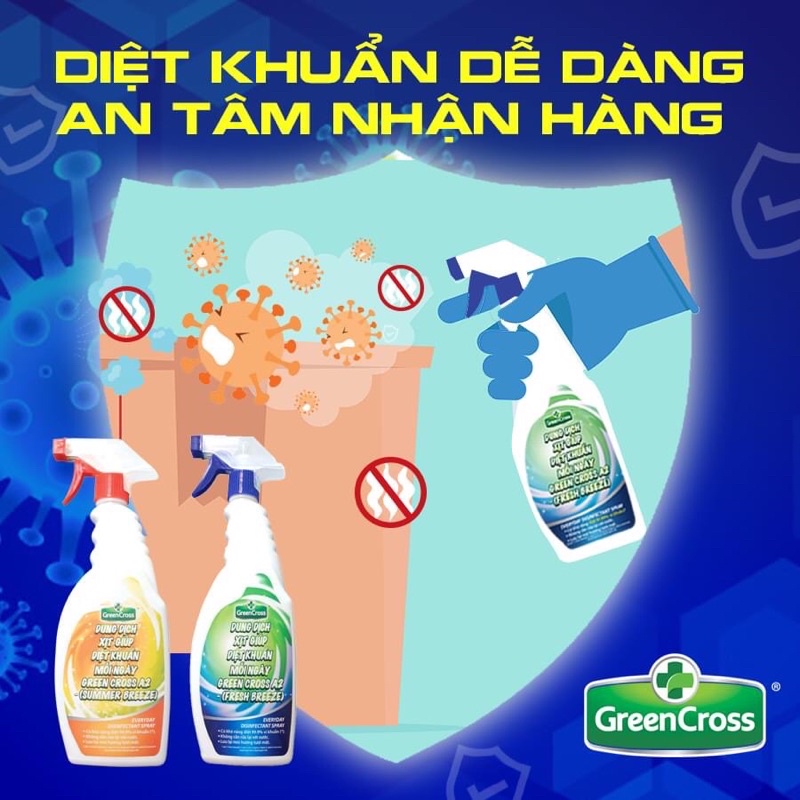 Dung Dịch Xịt Diệt Khuẩn A2 500ml (có Sẵn){ Chính Hãng}Có hoá đơn Đỏ