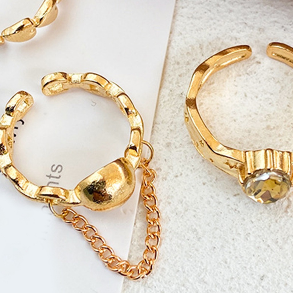 Nhẫn Dạng Mở Phong Cách Vintage Thời Trang
