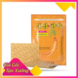 Cao dán Hồng Sâm HiMeNa Hàn Quốc 20 miếng,giảm đau nhức xương khớp,PP Ánh Dương Korea