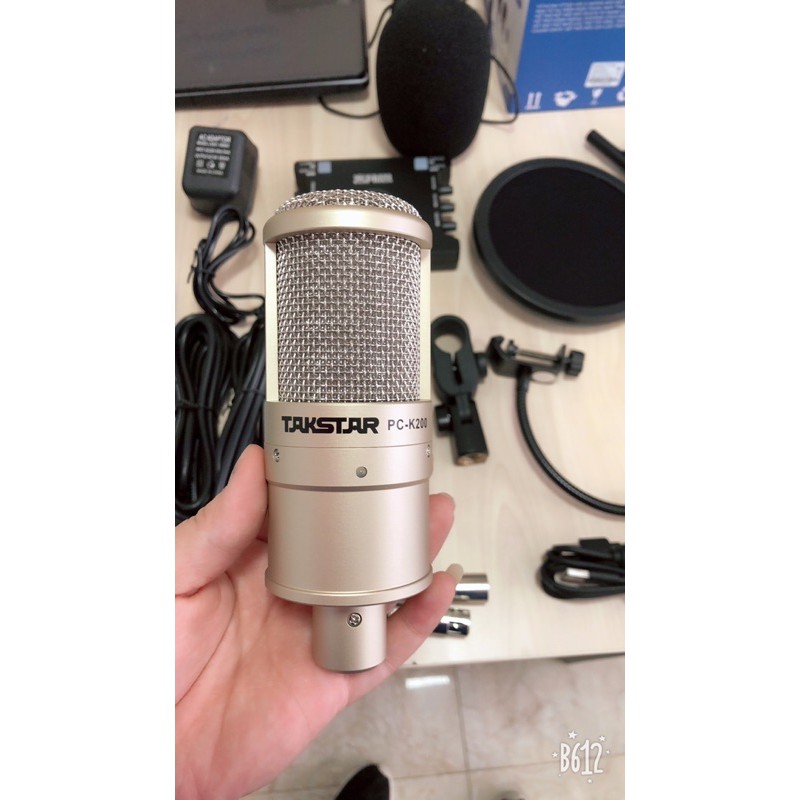 Microphone Takstar PC-K200 - Micro thu âm livestream