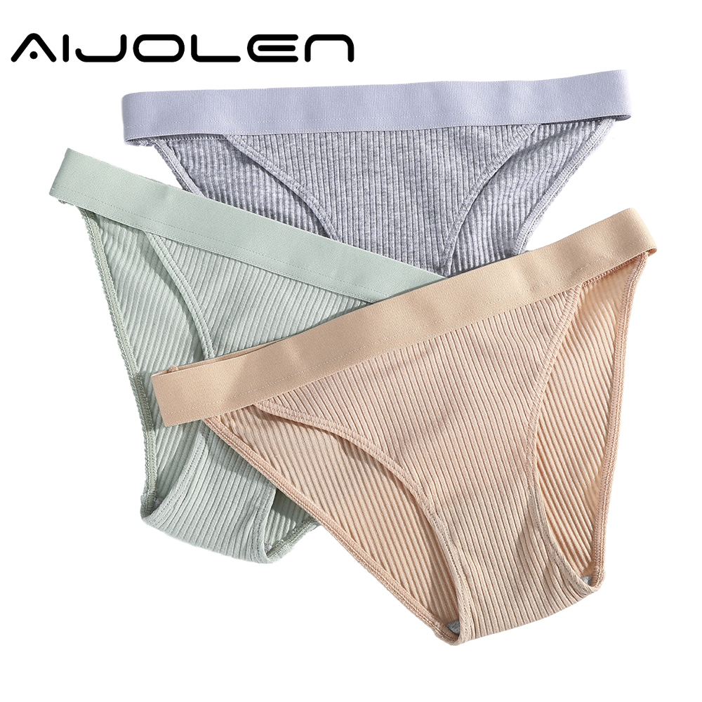 Quần Lót Aijolen Vải Cotton Không Lộ Đường May Gợi Cảm Thời Trang Cho Phụ Nữ