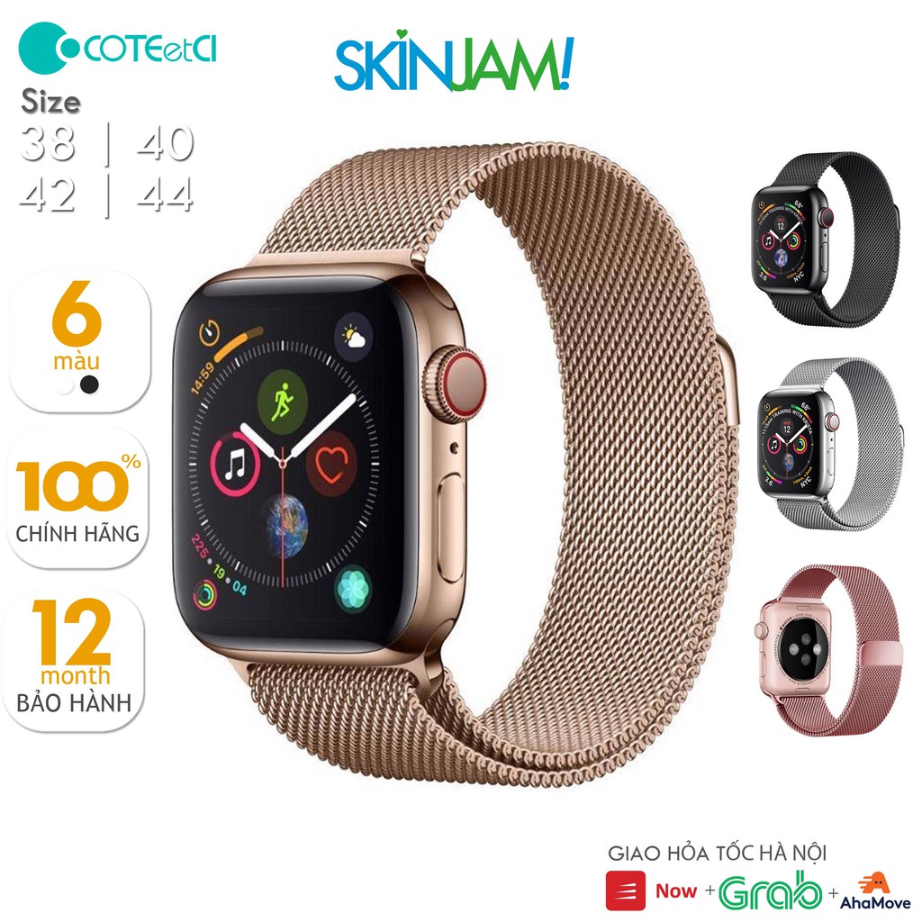 Dây Thép Milan Apple Watch chính hãng COTEetCI 38mm | 40mm | 42mm | 44mm COTEetCI