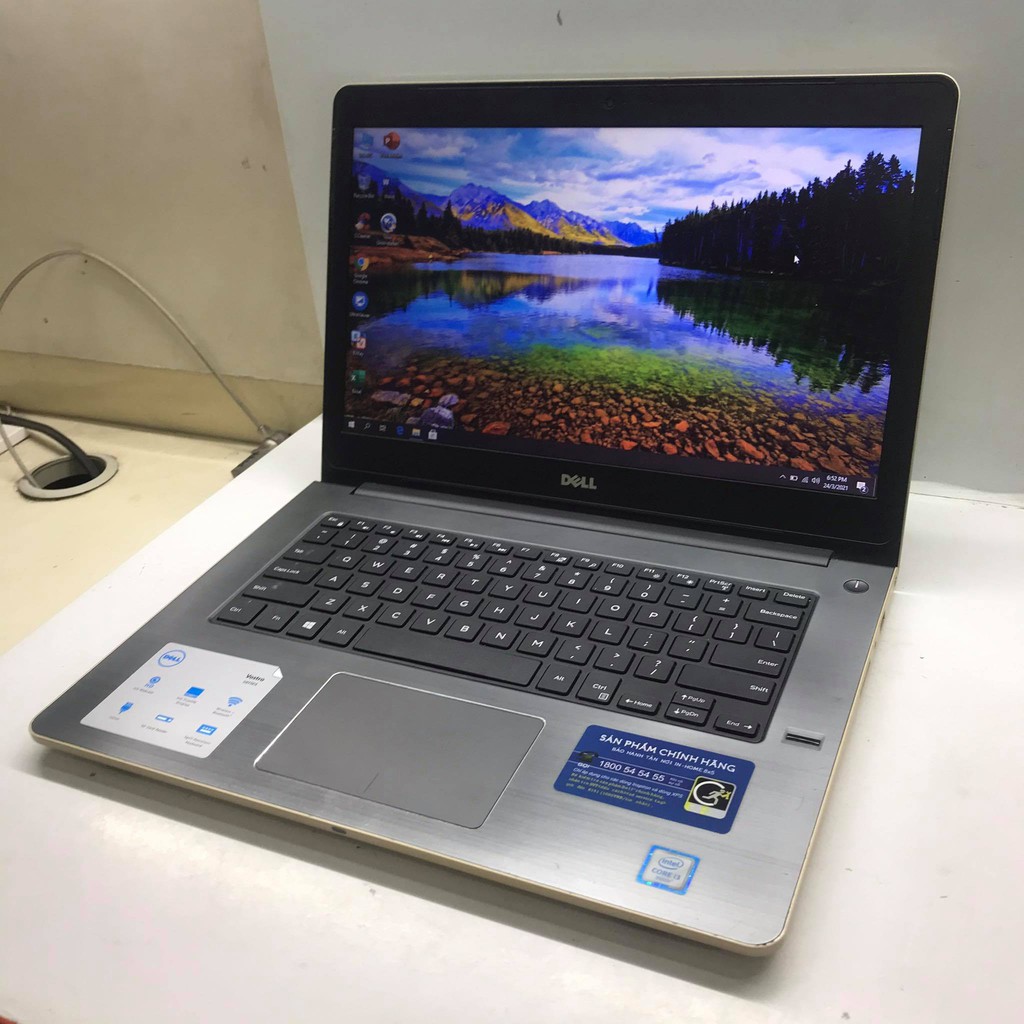 Máy laptop Dell Vostro 14-5459 Intel Core i3-6100U 2.3GHz, 4gb ram, 500gb hdd, VGA Intel HD Graphics 520, 14 inch. Đẹp
