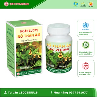 Hoàn lục vị bổ thận âm opc - hàng chính hãng opc