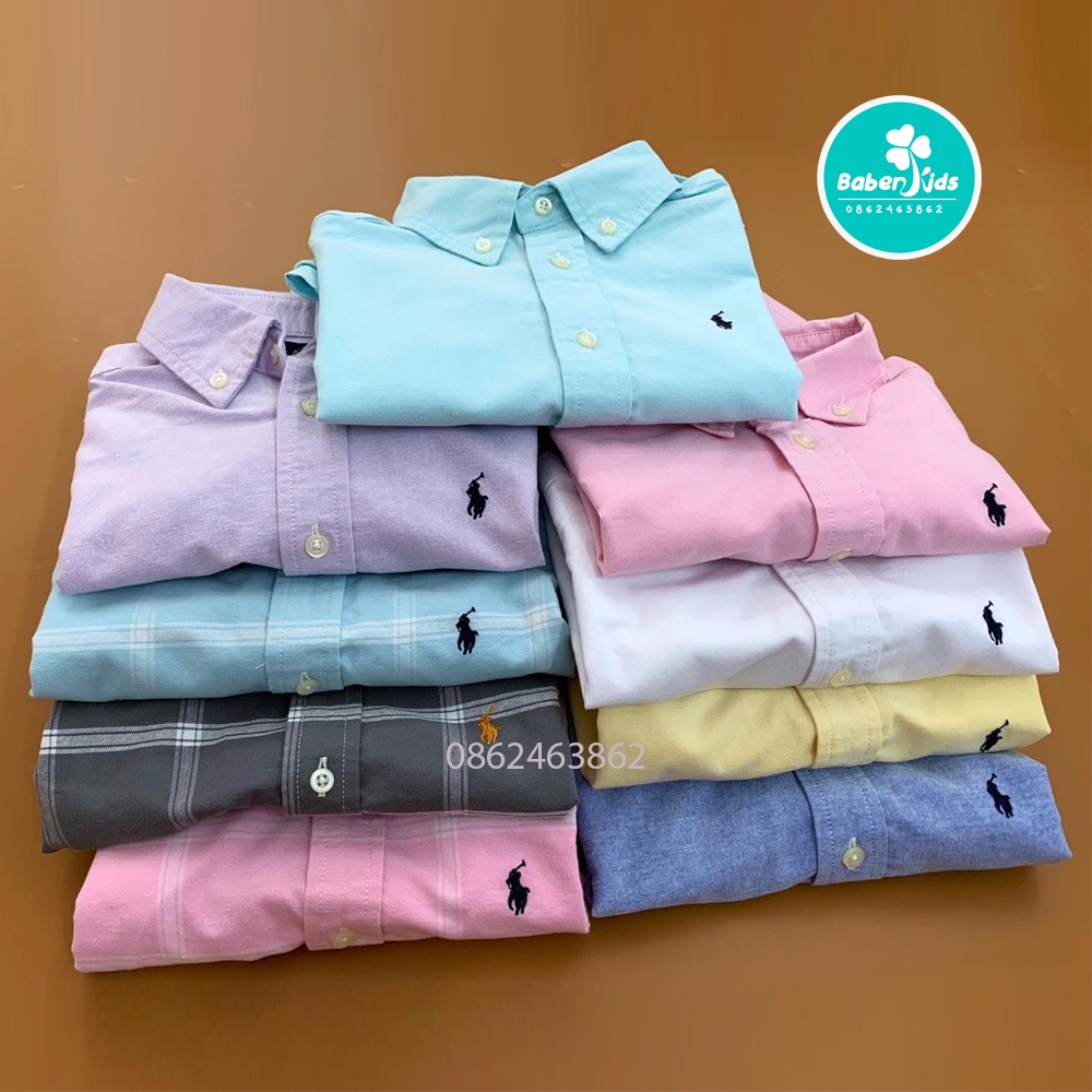 Áo sơ mi tay ngắn bé trai RALPH LAUREN