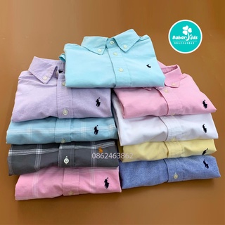 Áo sơ mi tay ngắn bé trai ralph lauren