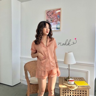 Bộ ngủ lụa Hàn