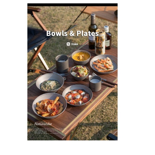 Chén bát Titanium Glamping NatureHike NH21CJ001