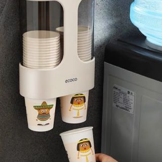 BỘ GIỮ CỐC GIẤY TỰ NHÃ CỐC DÁN TƯỜNG ECOCO E1907