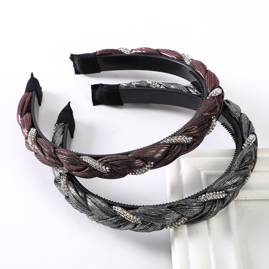 Băng đô đính đá pha lê phong cách Hàn Quốc tùy chọn màu sắc