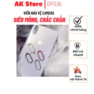 Ốp viền camera viền mỏng 7p/8p/x/xs/xs max