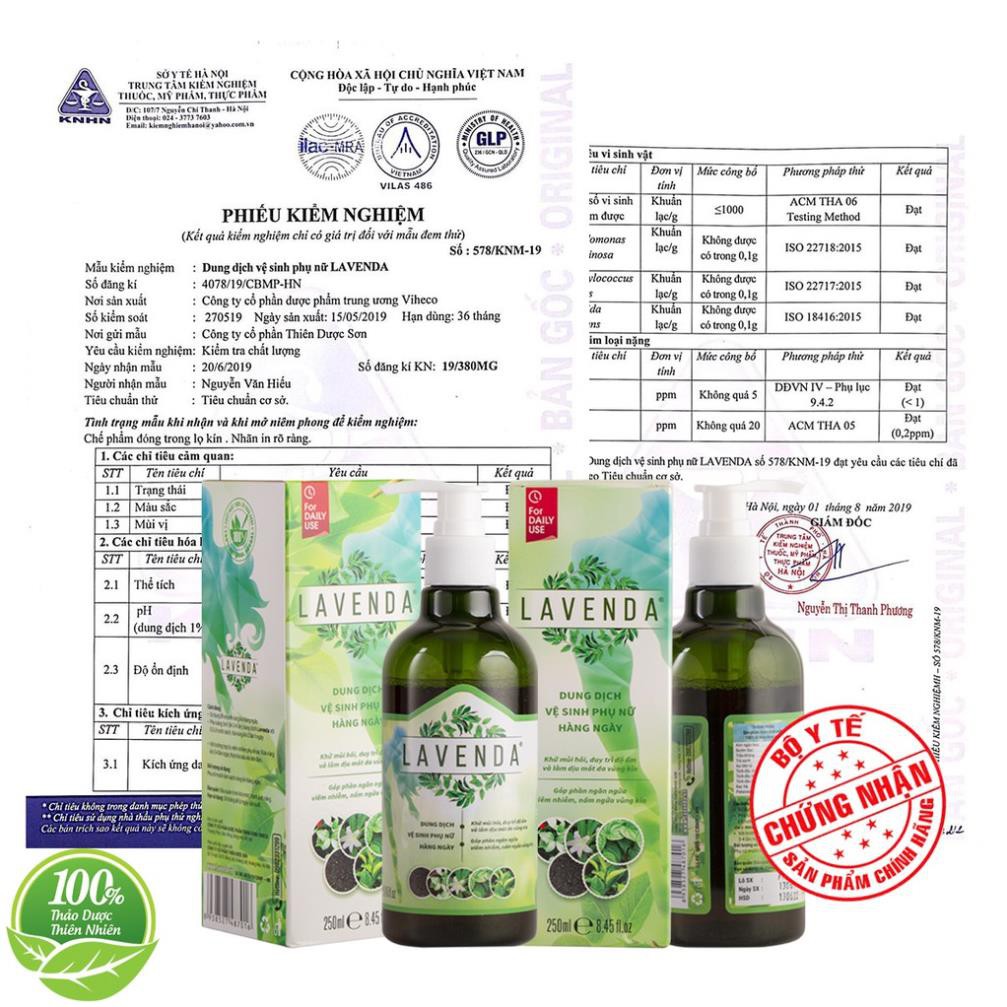 Combo 2 chai Dung dịch rửa Phụ Khoa hàng ngày Lavenda 350ml