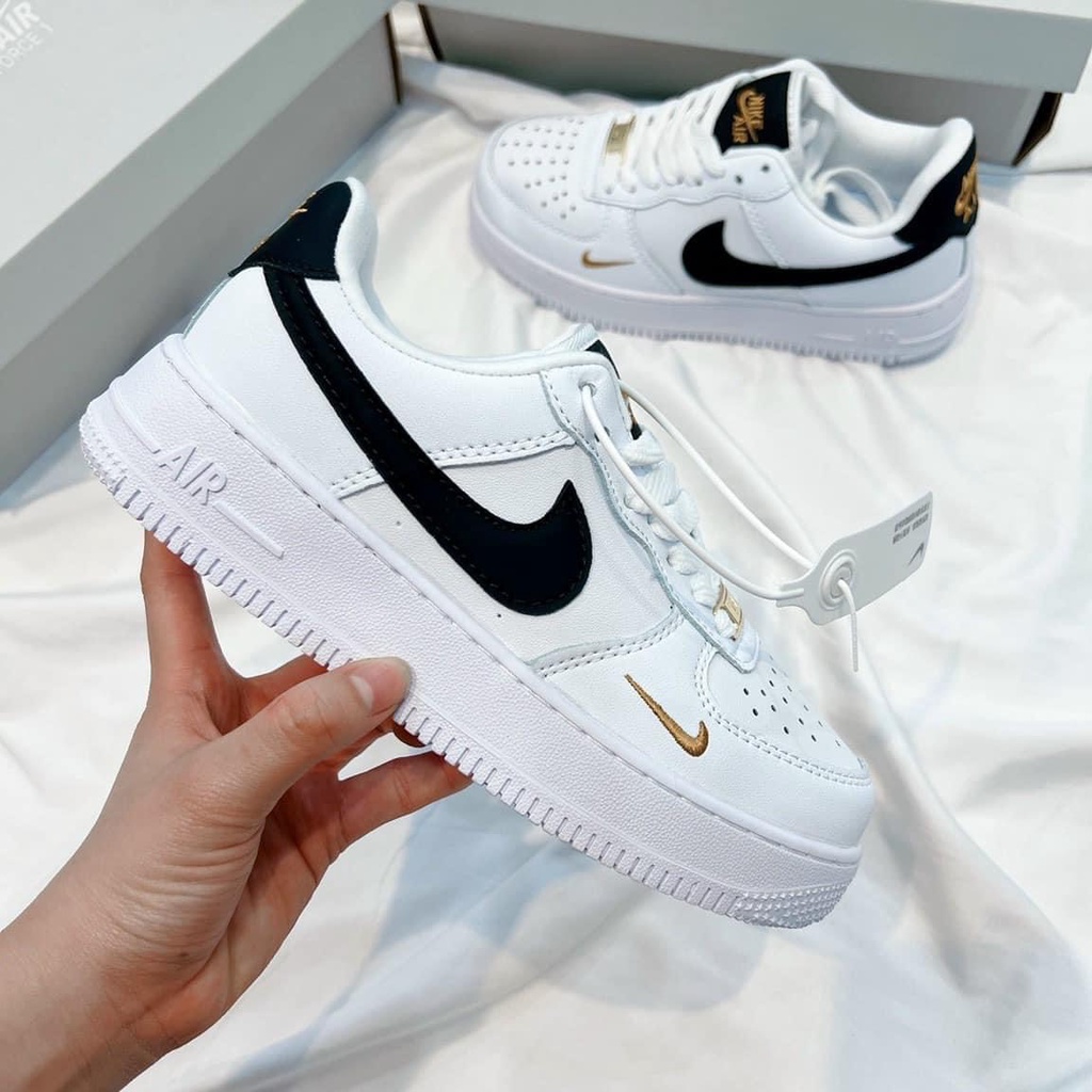 Giày air force 1 tích vàng móc đen đủ size nam nữ hàng 1/1 | BigBuy360 - bigbuy360.vn
