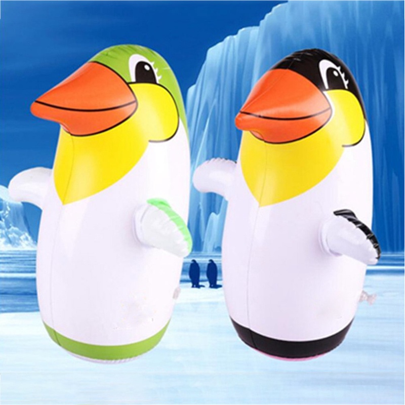 Đồ Chơi Bóng Bơm Hơi Hình Chim Cánh Cụt 36CM Dành Cho Trẻ Em