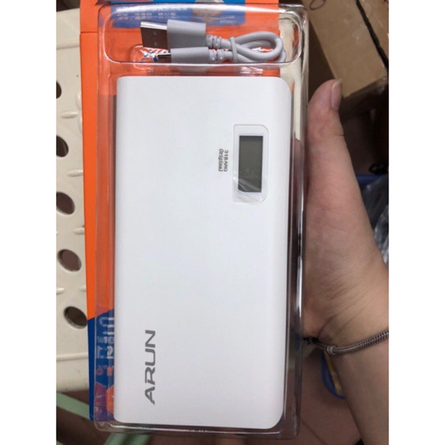 [VN] Pin sạc dự phòng cho điện thoại Arun storm 20000mAh