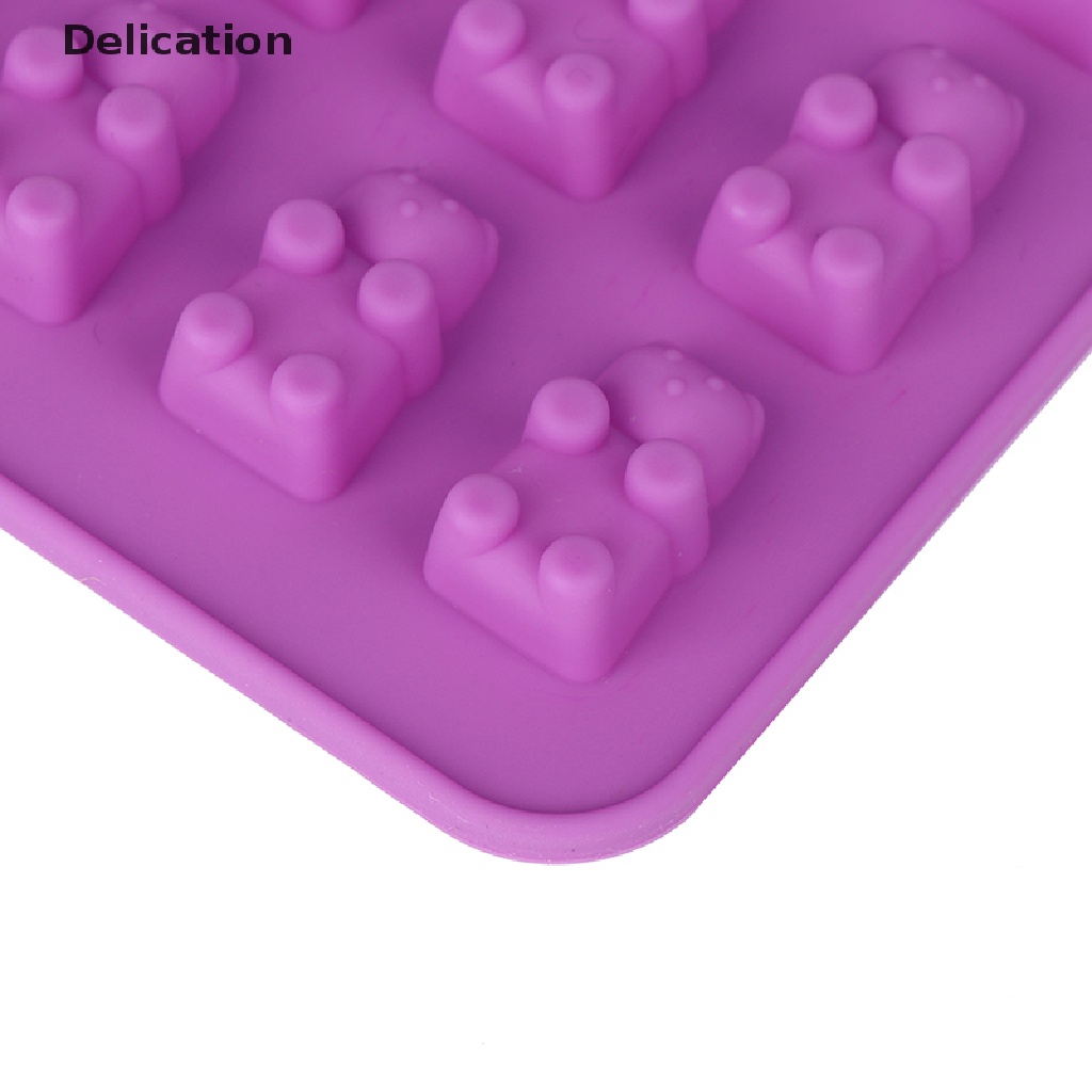 Khuôn silicone làm bánh/kẹo/thạch hình chú gấu dễ thương