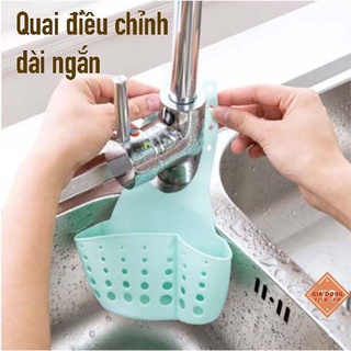 Giỏ Phơi Treo Vòi Nước Rửa Chén Tiện Lợi Thông Minh [GIỎ TREO BỒN RỬA]