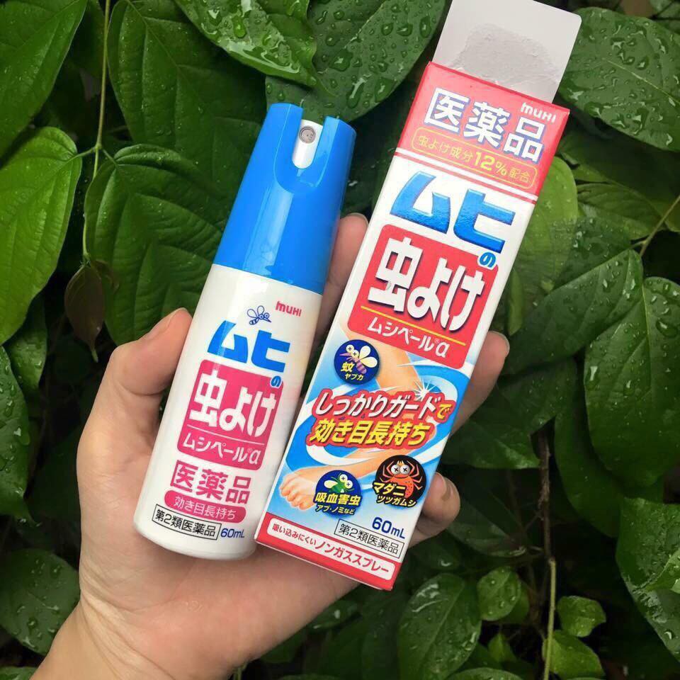 xịt muỗi muhi nhật