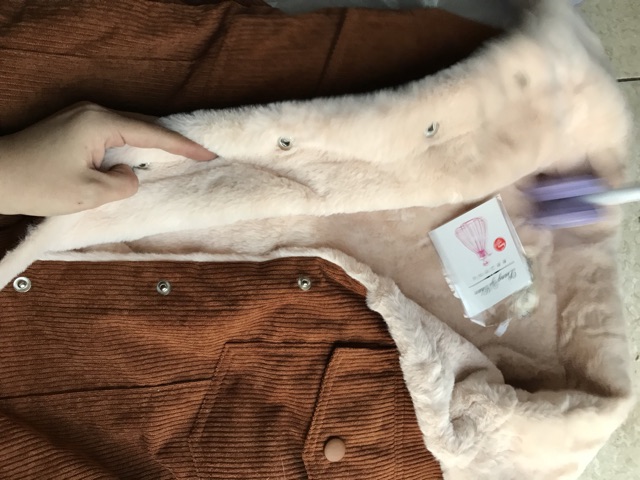 (MộcLan ORDER) Áo khoác có lớp lót lông bên trong ấm bất ngờ hợp thời trang | BigBuy360 - bigbuy360.vn