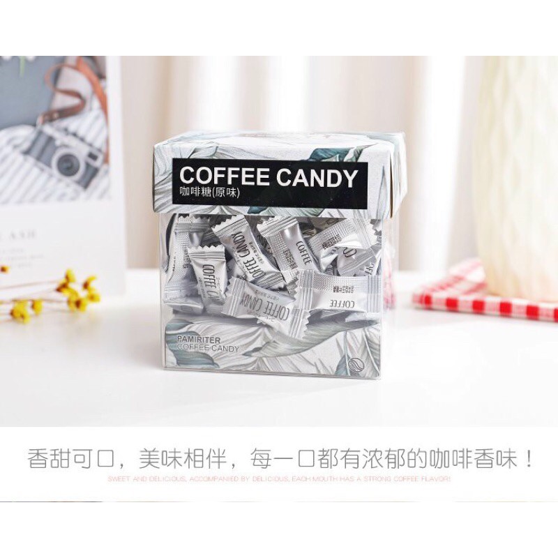 (3 Vị) Kẹo Coffee Candy Đài Loan Hộp 70g