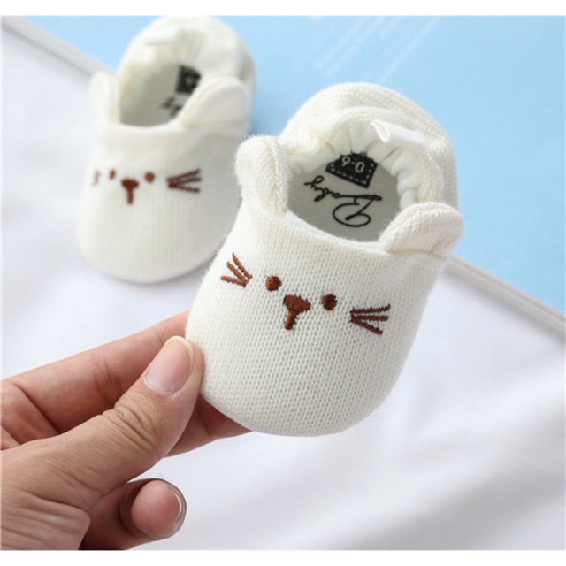 Giầy tất Baby dành cho bé mùa đông, dép tập đi mã T70