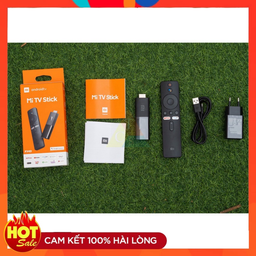 SALE KHỦNG Tivi box Xiaomi Mi TV Stick Bản Quốc Tế Tiếng Việt tìm kiếm giọng nói SALE KHỦNG