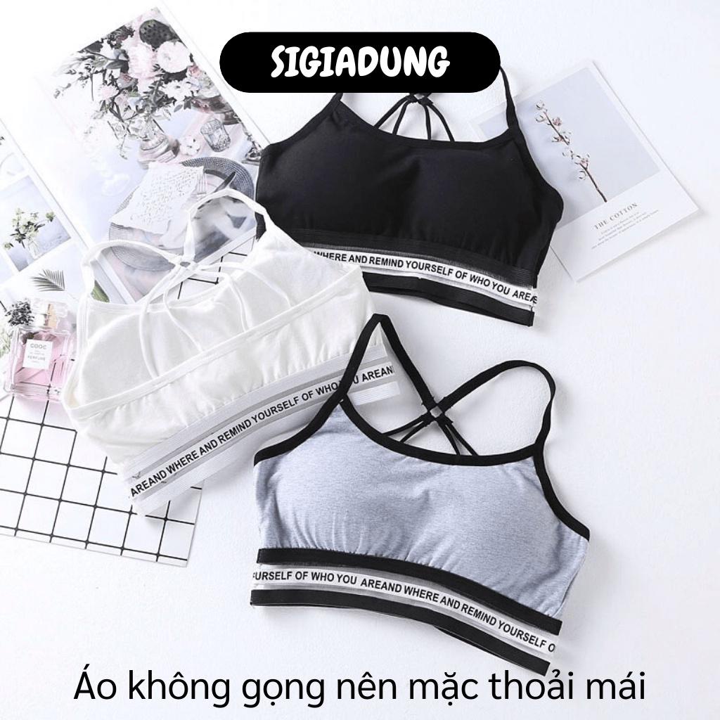 [SGD] Áo Bra - Áo Tập Gym, Thể Thao, Yoga Không Gọng, Có Mút, Thoải Mái Khi Mặc 5165