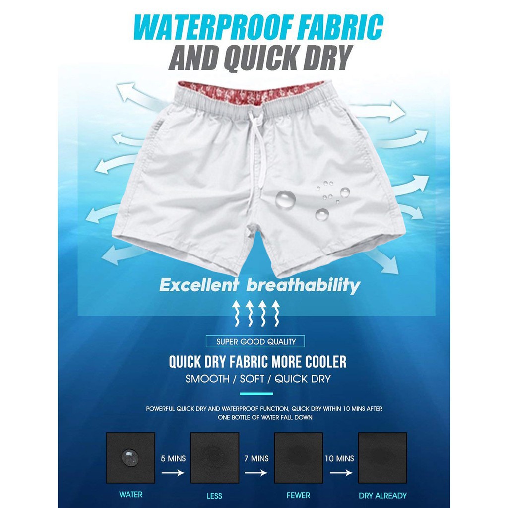 Quần short thể thao thấm hút mồ hôi nhanh chóng thoải mái cho nam size 3XL