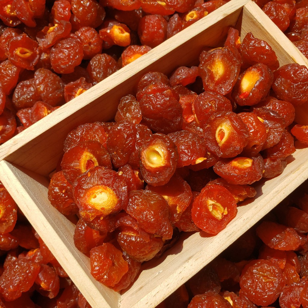 Mứt Đào Chẻ (Mứt Anh Đào) - Lon 500gr