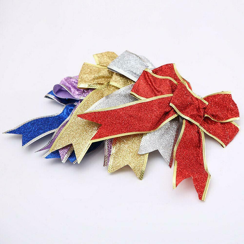 Nơ Trang Trí Cây Thông Giáng Sinh