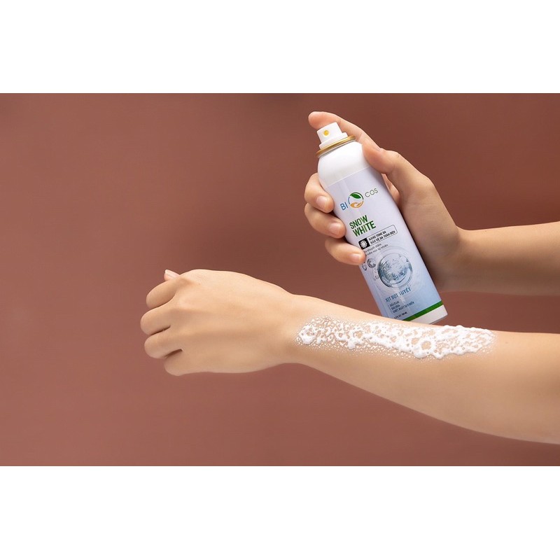 [BIOCOS] Xịt kem chống nắng, dưỡng trắng dưỡng da và bảo vệ da BIOCOS Snow White | BigBuy360 - bigbuy360.vn